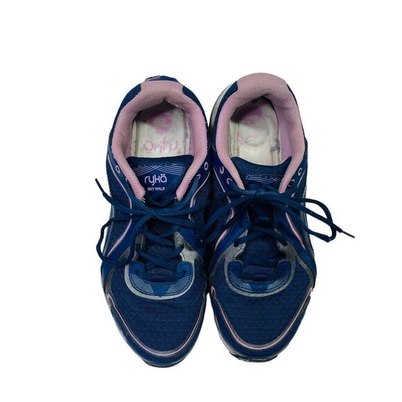 Ryka Navy & Lilac Sky Walk Walking Shoes - Size 7 - Picture 10 of 16